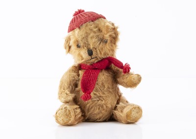 Lot 283 - An Alpha Farnell Toffee teddy bear from BBC Listen with Mother 1950s