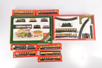 Lot 111 - Hornby Mainline Steam  00 gauge with extra coaches (9)