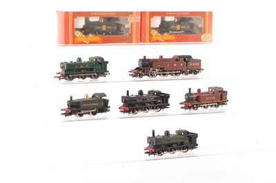 Lot 121 - Hornby 00 gauge Steam  Tank Locomotives  (8)