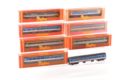 Lot 126 - Hornby 00 gauge Diesel Locomotives and coaches (8)