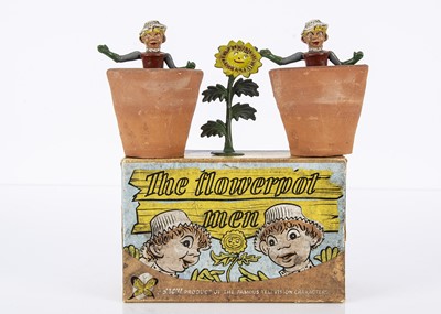 Lot 293 - A rare Sacul hollow-cast lead Freda Lingstrom for BBC Children’s Television Bill and Ben The Flowerpot Men 1950s