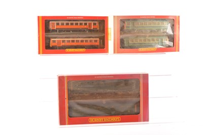 Lot 131 - Hornby 00 gauge Two-Car Diesel Multiple Units in original boxes  (3)