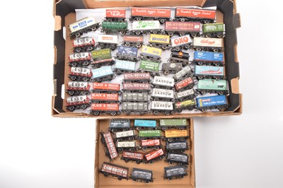 Lot 132 - Hornby and other  00 gauge Freight wagons in Private Owner liveries  (60)