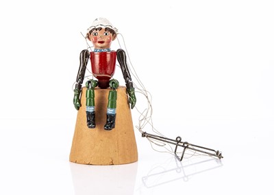 Lot 295 - A rare Barrett & Sons for Luntoy Flowerpot man puppet early 1950s