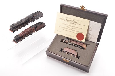 Lot 147 - Bachmann 00 Gauge LMS Royal Scot and Jubilee Class Locomotives and Tenders (3)