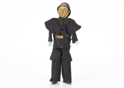 Lot 309 - A Martin Les Agents - English Policeman clockwork toy circa 1901