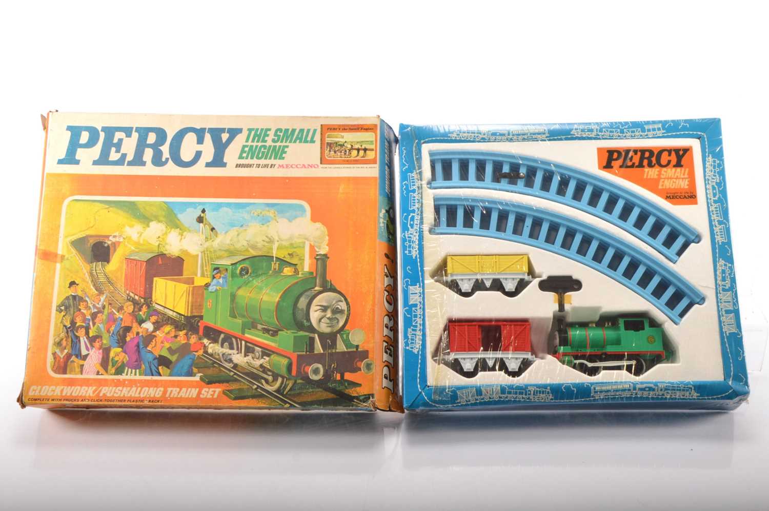 Lot 573 - Hornby 0 Gauge Junior Train set 'Percy'