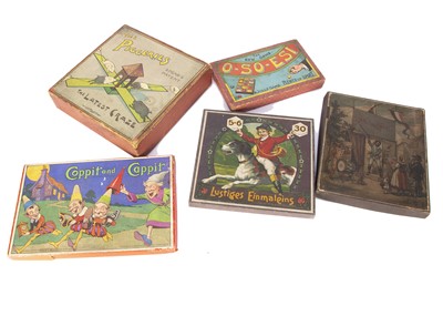 Lot 346 - Five 19th and early 20th century games