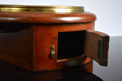 Lot 14 - A Victorian and later mahogany wall clock