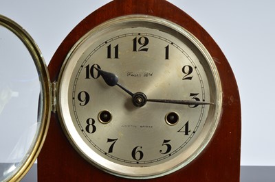 Lot 15 - Two late 19th century mantle clocks