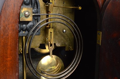 Lot 15 - Two late 19th century mantle clocks