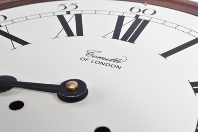 Lot 20 - A second half 20th century wall clock from Comitti of London