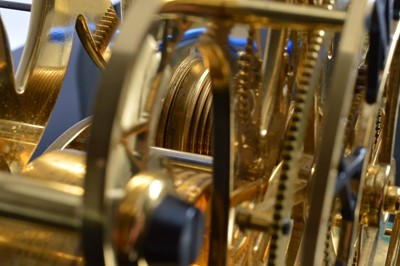 Lot 25 - A c1980s Epicyclic Clock from The Emperor Clocks Company Limited