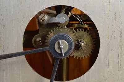 Lot 31 - An early 20th century electronic wall clock by Bulle