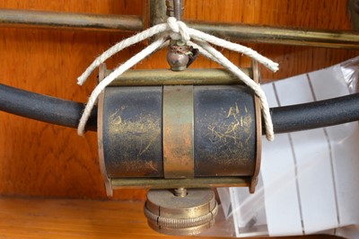 Lot 31 - An early 20th century electronic wall clock by Bulle