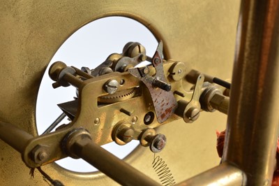 Lot 35 - An early 20th century electronic mantle clock