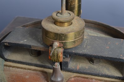 Lot 36 - An interesting early 20th century Exact patent electronic mantle clock