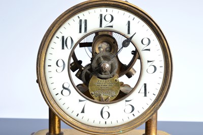 Lot 37 - An interesting early 20th century Eureka electronic mantle clock