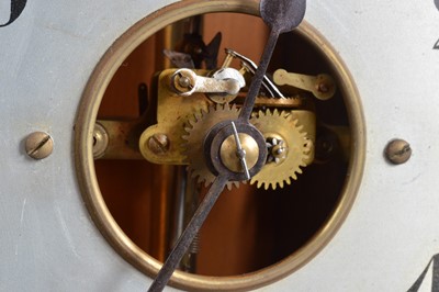 Lot 48 - An early 20th century Bulle-Clock electronic mantle clock