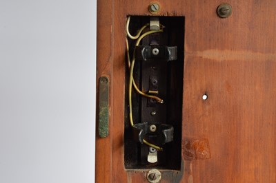 Lot 48 - An early 20th century Bulle-Clock electronic mantle clock