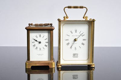Lot 49 - Three small mantle clocks