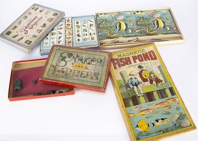 Lot 371 - Three early 20th century games