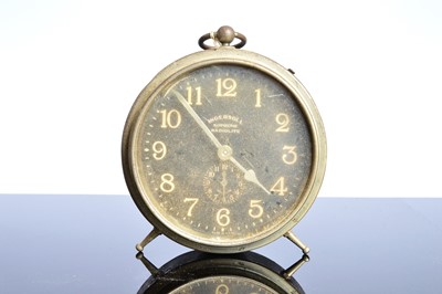 Lot 55 - Five small clocks and two barometers