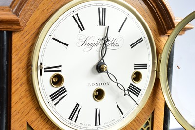 Lot 58 - A second half 20th century mantle clock from Knight & Gibbons