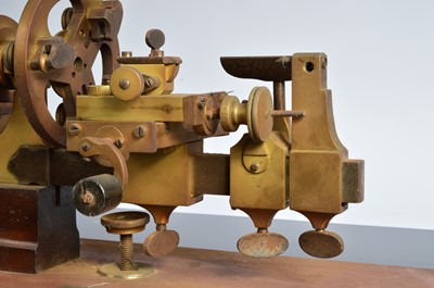 Lot 63 - A vintage watch makers lathe