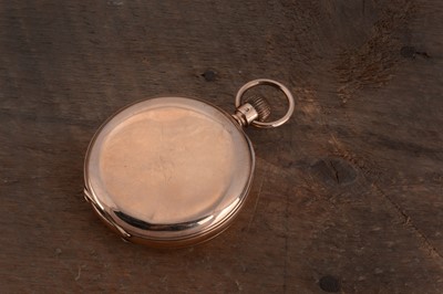 Lot 71 - An early George V period Thomas Russell & Son 9ct gold open faced pocket watch