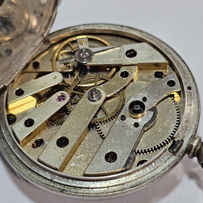 Lot 78 - Three Victorian silver pocket watches