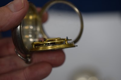 Lot 78 - Three Victorian silver pocket watches