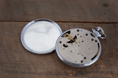 Lot 97 - A 1950s novelty Dan Dare pocket watch
