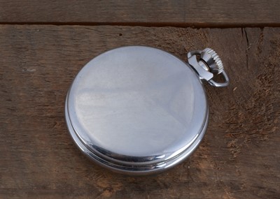 Lot 97 - A 1950s novelty Dan Dare pocket watch