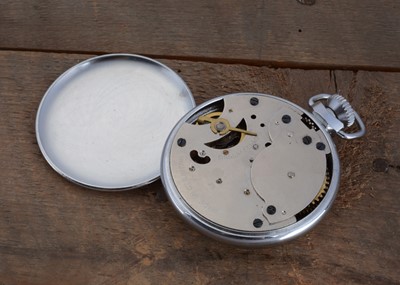 Lot 98 - A 1950s Ingersoll novelty Mickey Mouse pocket watch