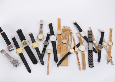 Lot 102 - A collection of modern wristwatches