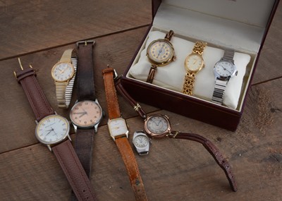 Lot 133 - Nine various watches