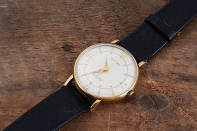 Lot 170 - A circa 1950s Baume manual wind 9ct gold cased wristwatch