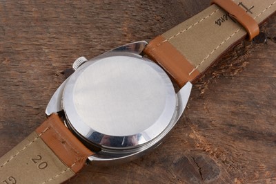 Lot 174 - A circa 1970s Tissot Tissonic Electronic stainless steel wristwatch
