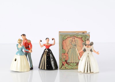 Lot 386 - Welsotoys clockwork plastic dancers