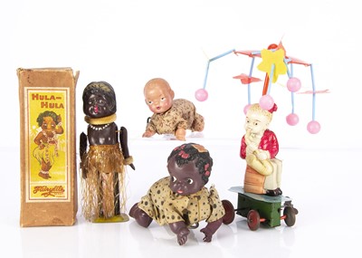 Lot 388 - Japanese celluloid clockwork toys