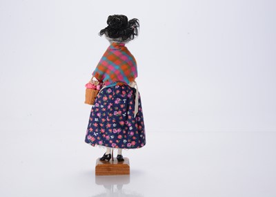 Lot 141 - An Ann Parker artist doll modelled after a Victorian flower seller