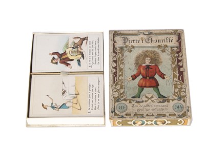 Lot 409 - A rare Dondorf Pierre l’Ebouriffe Struwwelpeter card came