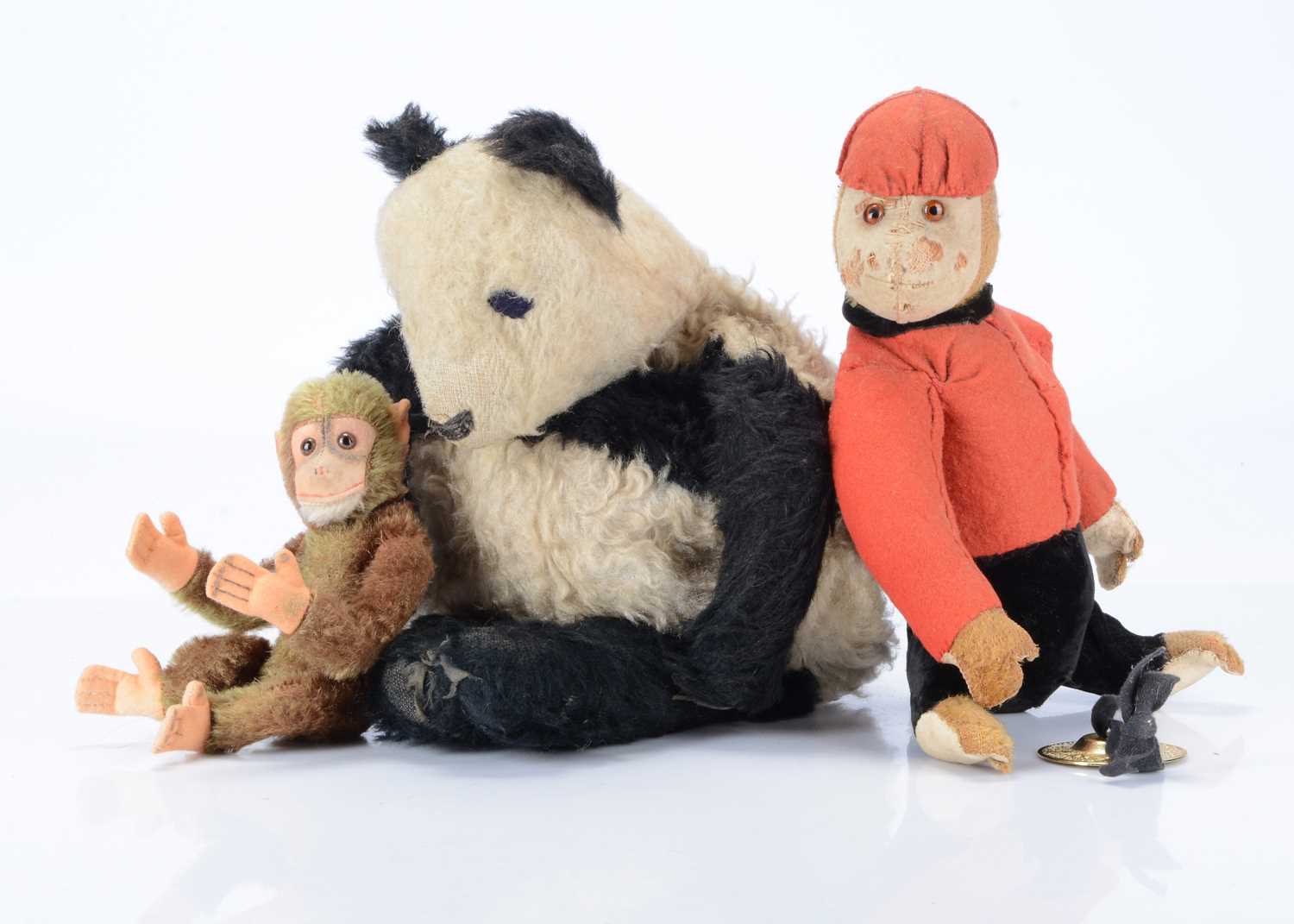 Lot 266 - A Schuco Yes/No tail operated monkey
