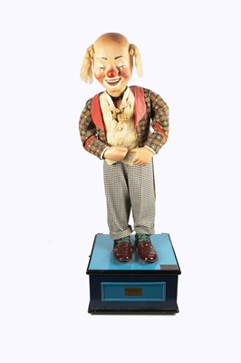 Lot 432 - A large Henry & Morrison of Leicester electric clown automata circa 1950