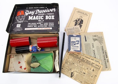 Lot 439 - A 1950s Metra Product The Gay Deceiver Magic Box No 4