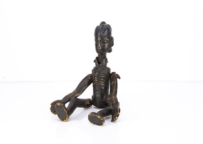 Lot 463 - An Indian carved wooden puppet 1930s