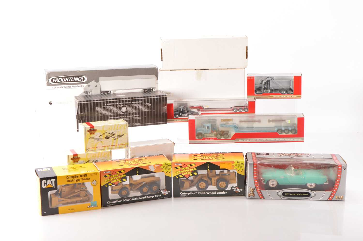 Lot 169 - Modern Diecast Construction Models and  US Vehicles (14)