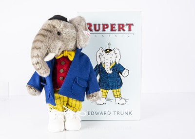 Lot 478 - A Steiff limited edition Rupert the Bear Classic Edward Trunk