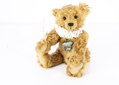 Lot 483 - A Steiff limited edition Harrods musical Poet Teddy Bear